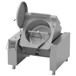 EURAST - Marmite basculante à gaz 300 litres indirect, mélangeur et moteur - 1875x1650x1135 mm - 48 Kw + 750 W 230/1V - 18618300 - inox 18618300_0