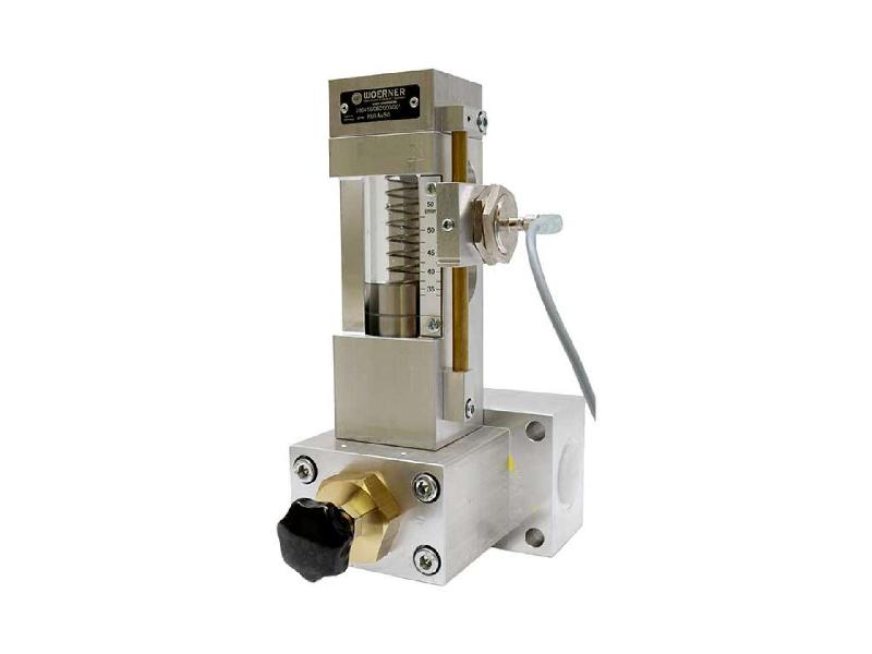 Indicateur de débit KUI-M - Débitmètre à flotteur pour huile - Débit 20 à 50 l/min - Pression 16 bar_0