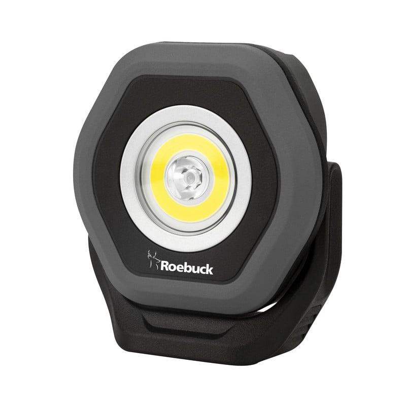 Lampe de travail led 2-en-1 rech 1400 lm 156 m max ip65 li-ion - ROEBUCK | 887718_0