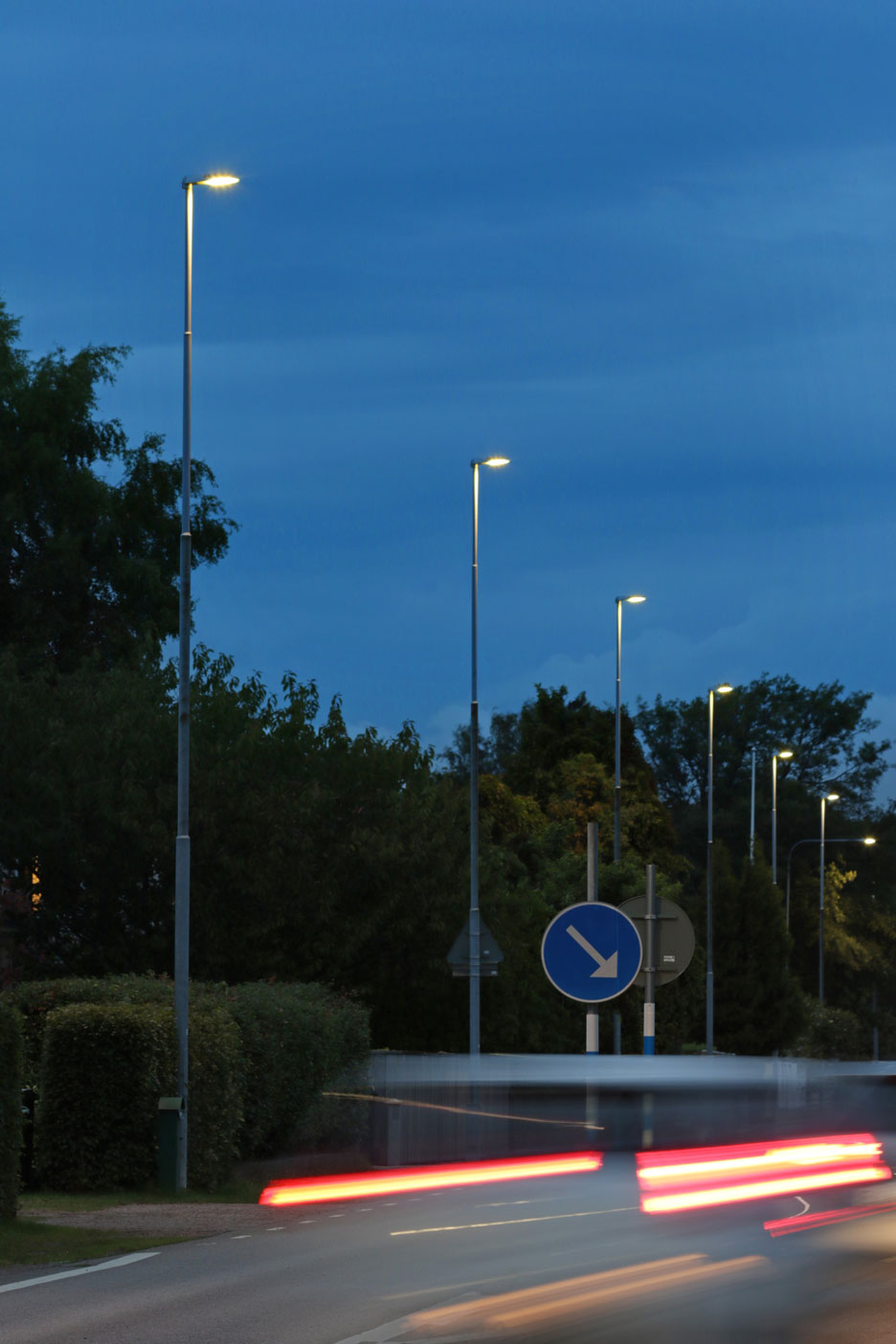 Luminaire d'éclairage public evolume 1 730 clo nocturne 2 / led / 64 w