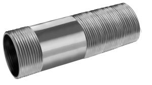 Mamelon acier galvanisé filetage cylindrique/conique - référence B532 - Acier ST37.2 galvanisé DIN2981_0