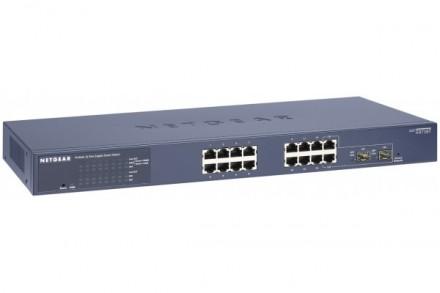 NETGEAR GS716T - Switch Gigabit manageable niveau 2 - 16 ports avec 2 emplacements SFP - Bande passante 32 Gbps_0