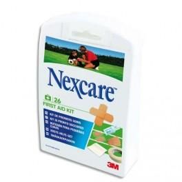 NEXCARE KITS DE PREMIERS SOINS EN BOÎTE PLASTIQUE