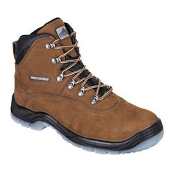 Portwest - Chaussures de sécurité montantes membranées tous temps Steelite S3 WR Marron Taille 43 - 43 marron matière synthétique 5036108283774_0