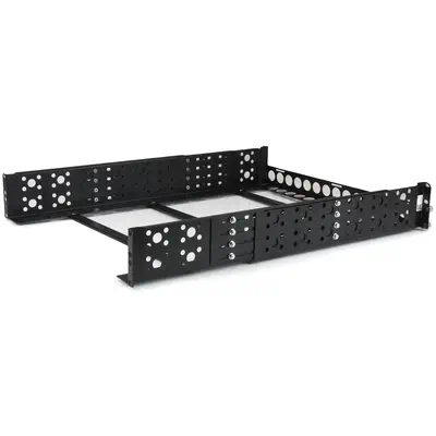 Rails pour Rack Serveur Universels 2U - Rails de Montage Serveur en Rack 19 pouces - Rails de Rack A_0