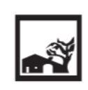 Panneau de signalisation touristique - idéogramme ID 27 - Maison de pays_0