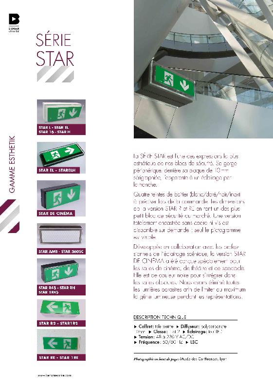 Star-luminaire-gamme Esthetik - Série STAR esthétique - Coffret de signalisation LED encastré_0