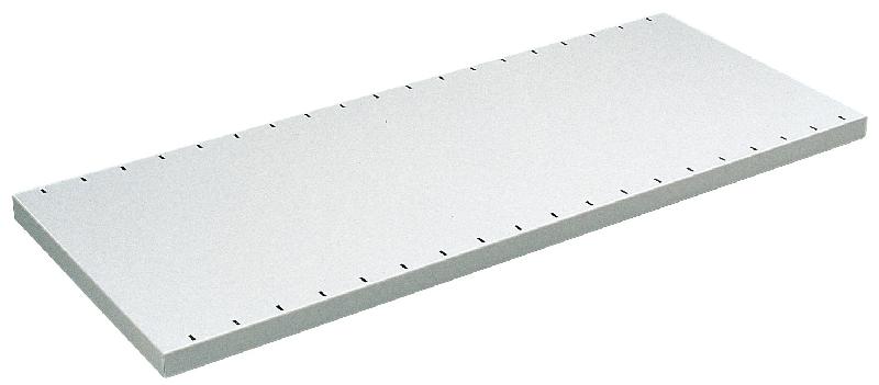 Tablette rayonnage universel peint l.1170 x p.400 mm renforcée charge 125 kg_0