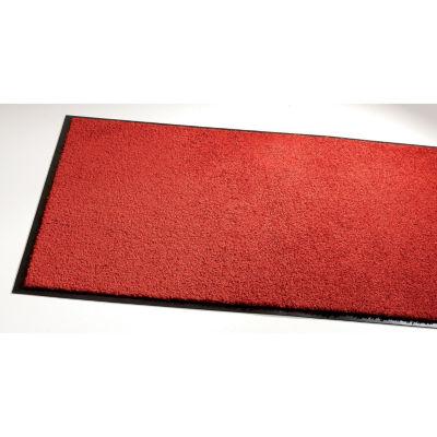 Tapis d'entrée absorbant Wash & Clean rouge 0,90 x 1,20 m_0