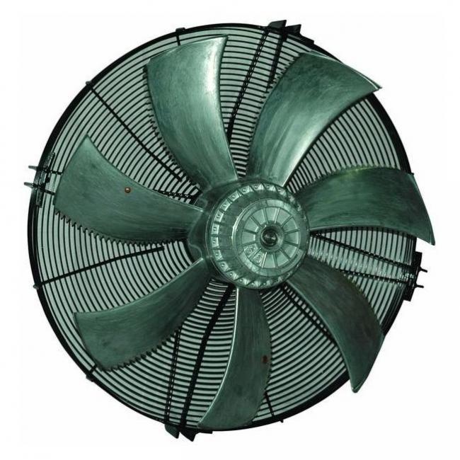 Ventilateur hélicoïde FE071-VDS.6N.V5 Ziehl Abegg-XNW - 7 pales en aluminium, moteur à rotor extérieur_0