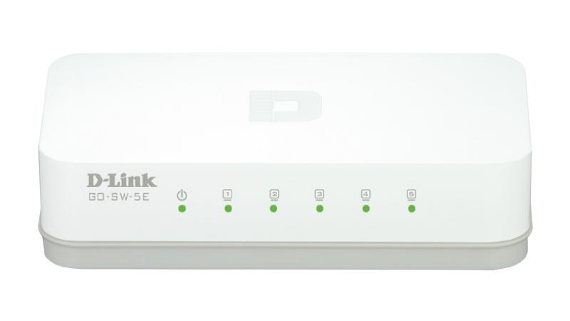 D-Link GO-SW-5E/E - Commutateur réseau non-géré Fast Ethernet (10/100) - 5 ports RJ-45_0