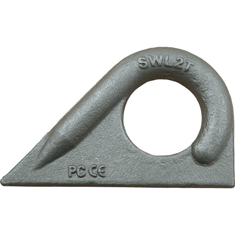 Anneau de levage standard articulé à souder - REF : 40070 - Acier - Capacité 0,5t à 6t - Conformité CE_0