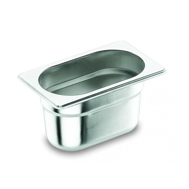 BAC GASTRONORME GN 1/3 EN INOX 18/10 17.6X 32.5 X 15CM - LACOR - GASTRONORME