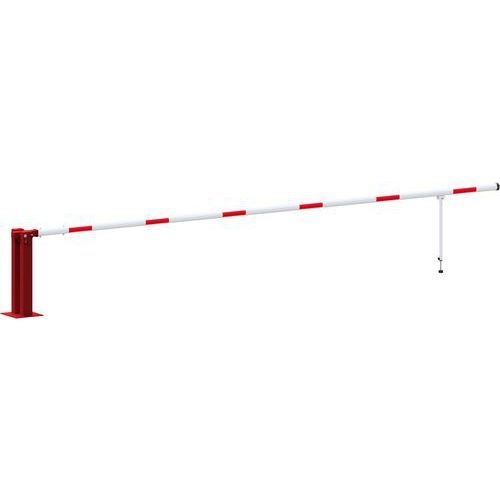 BARRIÈRE MANUELLE OSCILLANTE SERRURE TRIANGULAIRE-6000 MM - SCHAKE