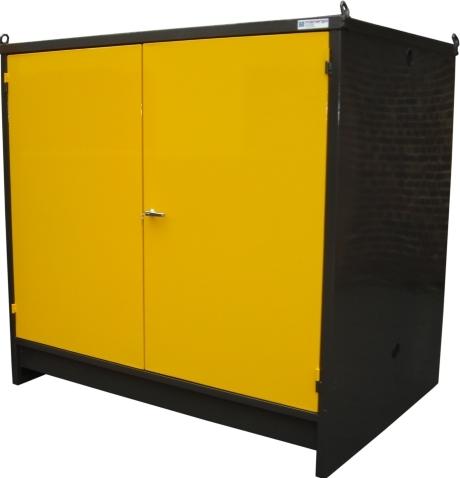 Bungalow de stockage de produits dangereux DMS, volume de stockage 6 m3 - BS300_0