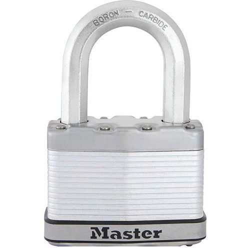 CADENAS À CLÉS EN ACIER LAMINÉ EXCELL - 64 MM - ANSE 38 MM - MASTER LOCK