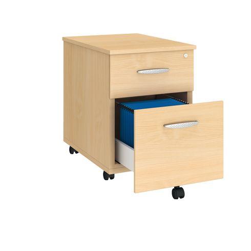 CAISSON MOBILE BOIS 2 TIROIRS HÊTRE BRUNEAU EXCELLENS/ARKO