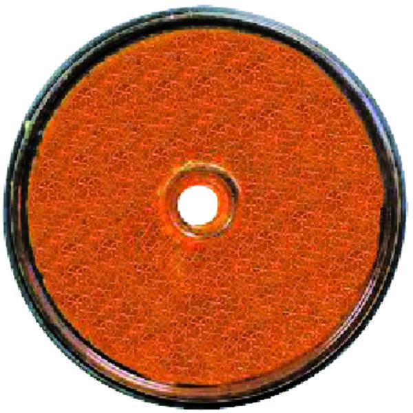 CATADIOPTRE ROND ORANGE DIAMETRE 61 VRAC