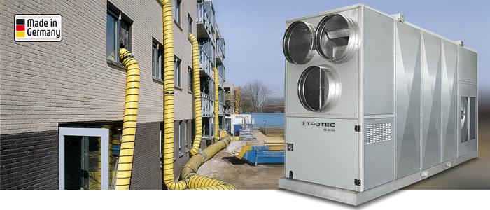 Centrale de chauffage mobile au fioul ID 2000 - 345 kW - Brûleur haute efficacité - Construction inox_0