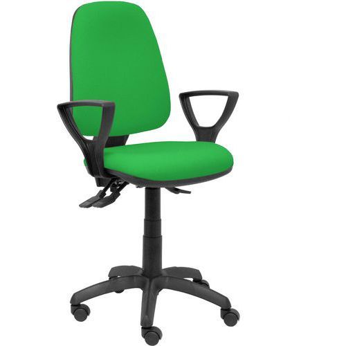 CHAISE TARANCÓN ACCOUDOIRS FIXES - VERT - PIQUERAS Y CRESPO