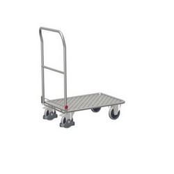 Chariot manuel à dossiers repliables - capacité 150kg à 250kg - roulettes pivotantes avec blocage anti-pivotement_0