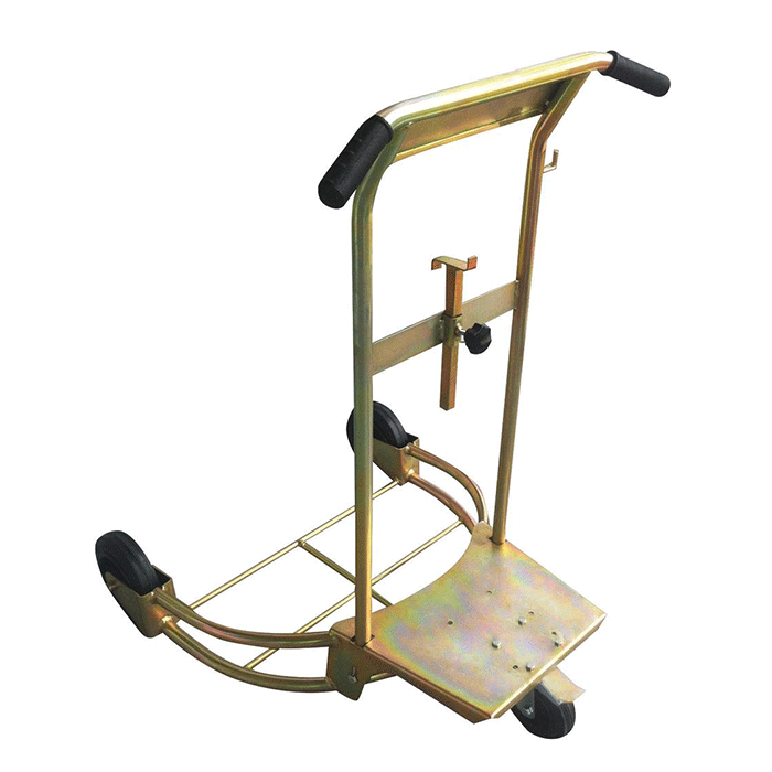 Chariots manuels 3 roues pour fûts 180/220 kg - Référence 11577226_0