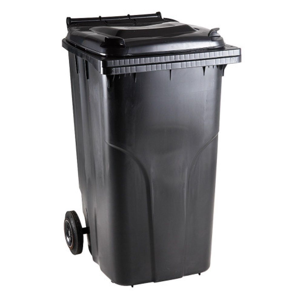 Conteneur poubelle 240L - Jaune ou Noir - Résistant aux UV, infrarouges et acides - Norme DIN EN 840-1_0