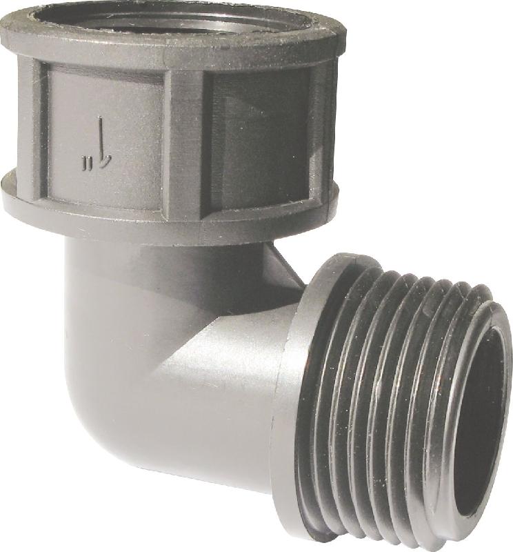 Coude mixte réduit PP PN6 - F1