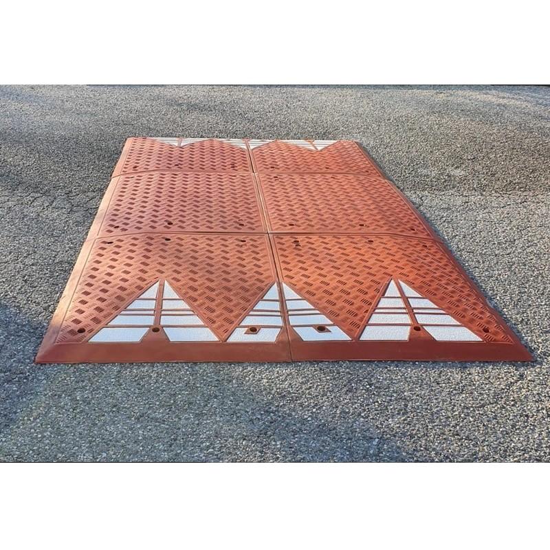 Coussin Berlinois SPEED CUSHION 3000 x 1800 mm Rouge - JAD Groupe - Caoutchouc recyclé_0