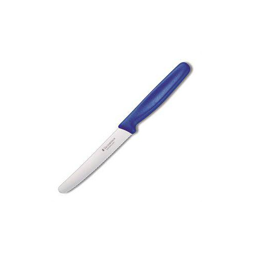 COUTEAU À TOMATE DENTÉ PROFESSIONNEL BLEU VICTORINOX - 11 CM