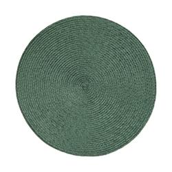 Excelsa lot de 6 sets de table Round plastique 36x0,2x36 cm vert - vert plastique 69637_0