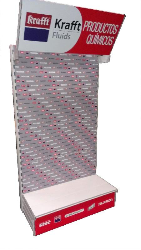 Exposant personnalisé - meuble présentoir sur mesure pour valorisation des produits_0