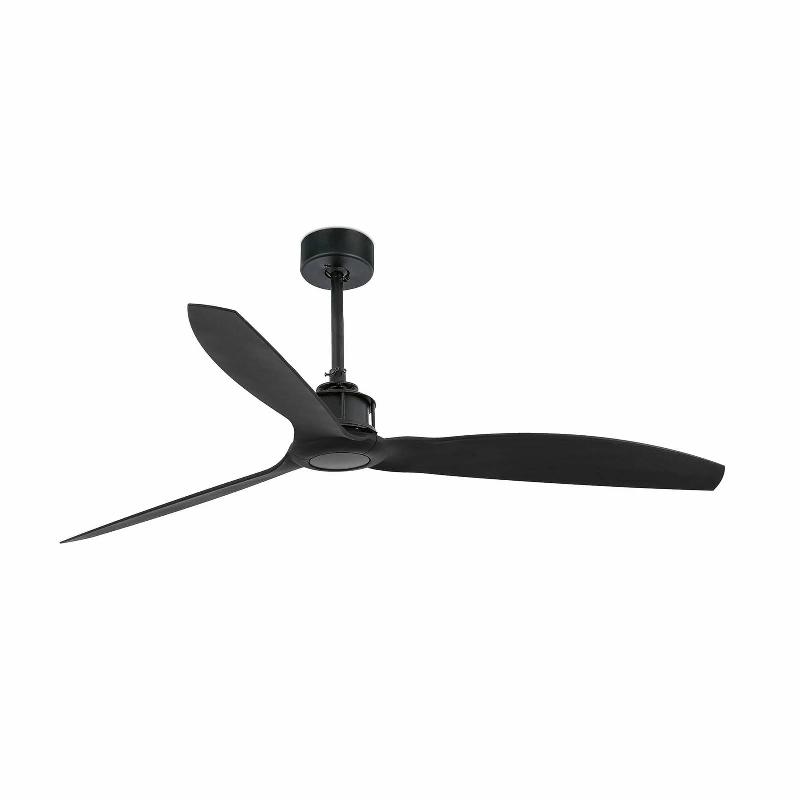 FARO BARCELONA VENTILATEUR DE PLAFOND JUST FAN M, NOIR MAT