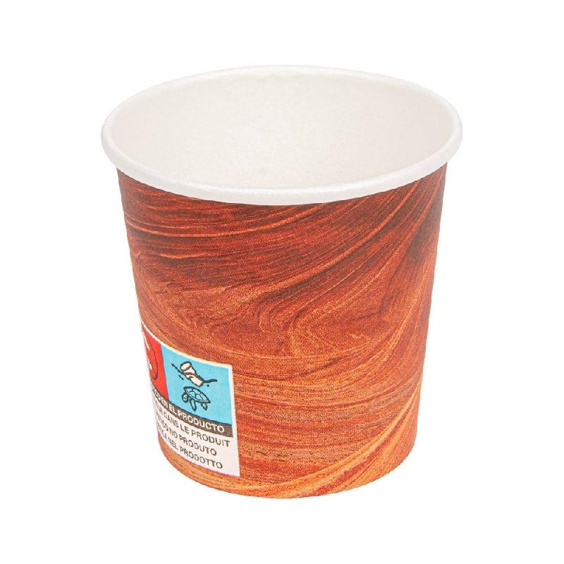 Gobelet boissons chaudes carton motif 