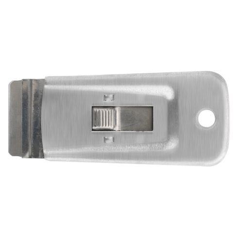 GRATTOIR VITRES À MAIN ACIER