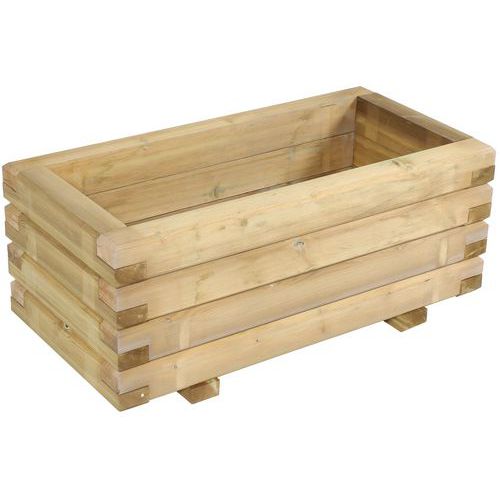 JARDINIÈRE CONCARNEAU 80X150X52 CM - ROBINIER - MOBEXTAN