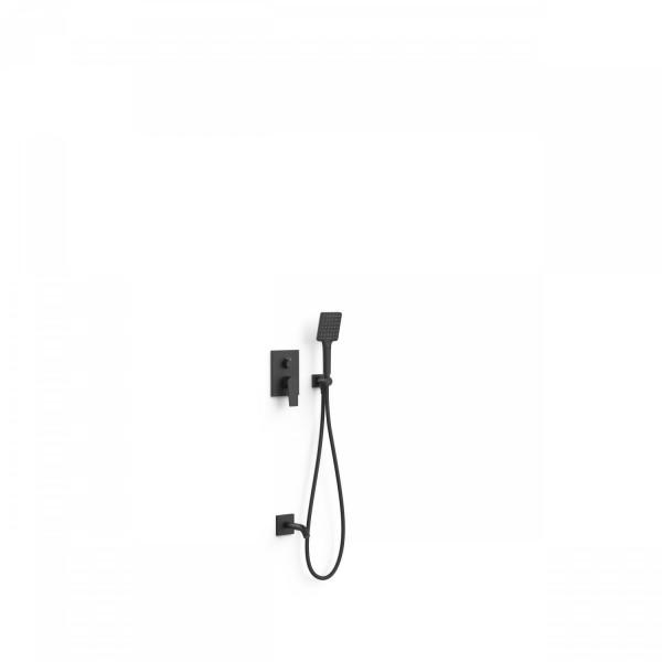 KIT DE DOUCHE ENCASTRÉ RAPID-BOX BLACKMAT (NOIR MAT) - TRES 21128070NM
