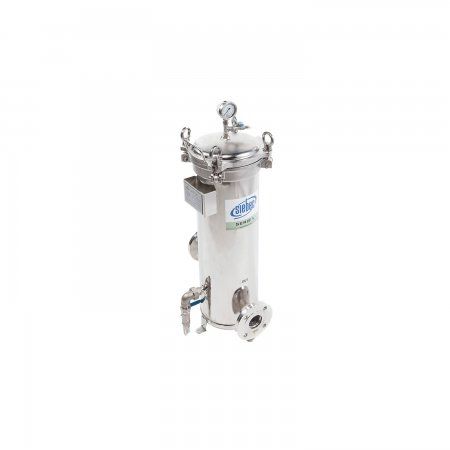 L'Inox - Corps de filtre à cartouche - Siebec - Modèle QLINOX avec fermeture boulons basculants et raccords DN50 PN16_0