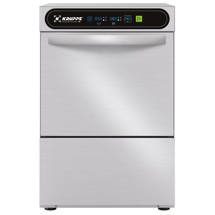 Lave-verres digital avec casier 400 x 40 mm  | Krupps Cube Advance - Avec pompe de vidange_0