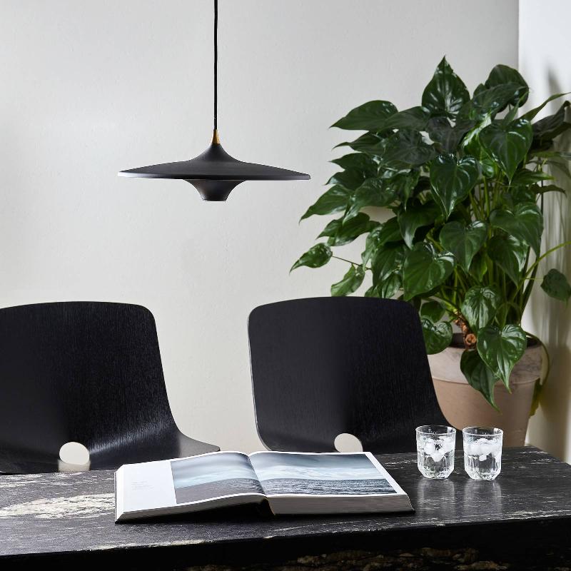 LOOM DESIGN SUSPENSION LED MOJA, Ø 35 CM, NOIR