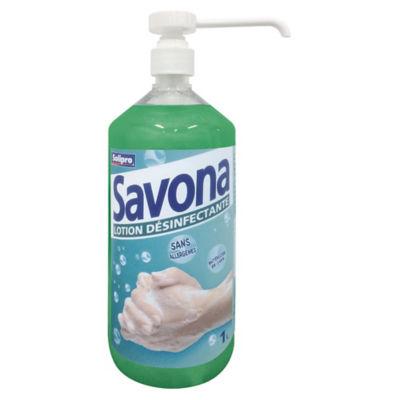 Lotion désinfectante moussante Solipro Savona 1 L_0