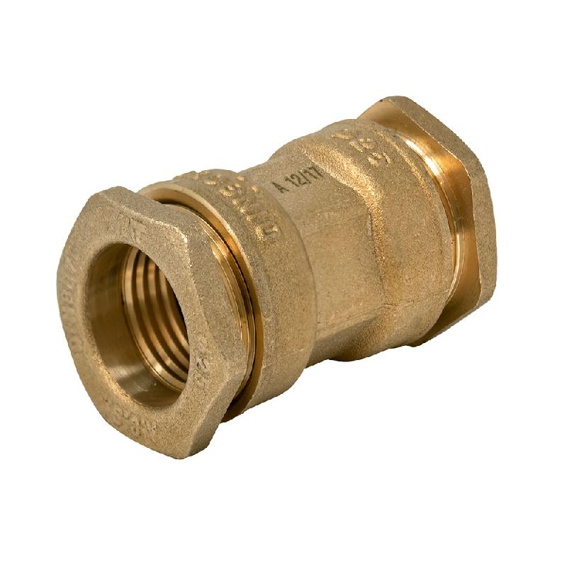 MANCHON LAITON PN16 POUR TUYAU PE Ø63