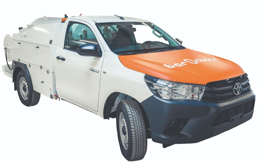 Mini-combiné hydrocureur sur châssis TOYOTA HILUX - Éco-Combi - BAROCLEAN_0