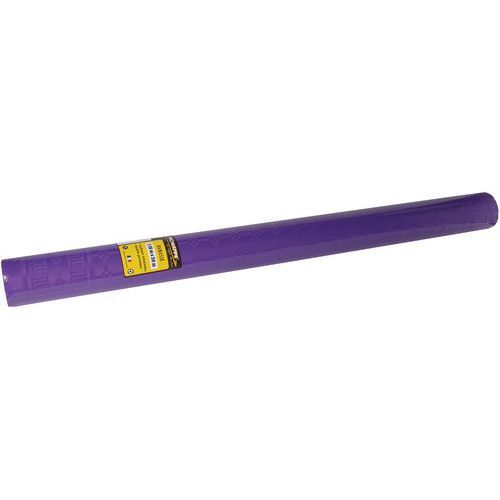 NAPPE JETABLE PAPIER DAMASSÉ - ROULEAU 50 M PRUNE - COGIR