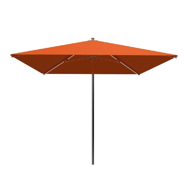 Parasol pour terrasse Pro Ouessant carré 300 cm armature+toile+housse - orange_0