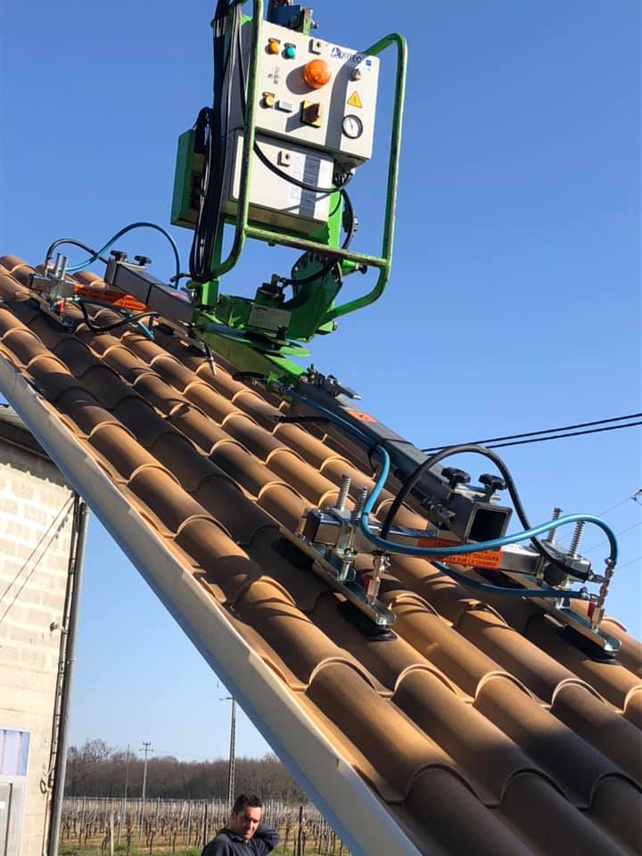 Rallonges spéciales panneaux tuiles 80 ou 120kg, adaptables sur la structure du palonnier pour panneaux sandwich - Disponible à la location_0