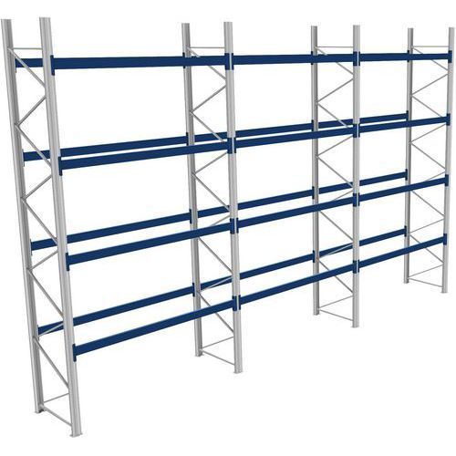 RACK 1 DÉPART + 2 SUIVANTS LXLXH 2700X8600X5500 800KG 4 NIV - BITO
