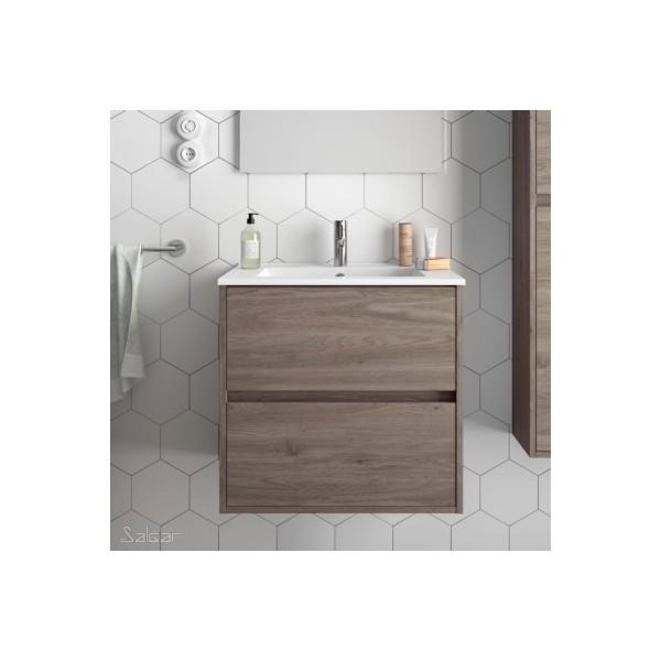 SALLE DE BAIN NOJA 600 CHÊNE ETERNITY - SALGAR 85029