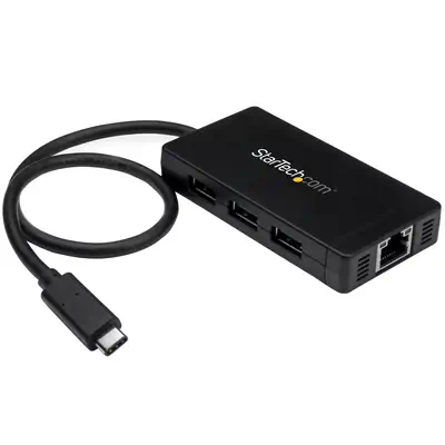 StarTech Hub USB-C à  3 ports avec Gigabit Ethernet - USB-C_0