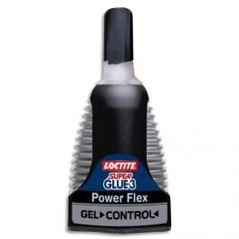 SUPER GLUE COLLE INSTANTANÉE GEL EN FLACON DE 3G, GOUTE À GOUTE, SUPERGLUE3 CONTROL